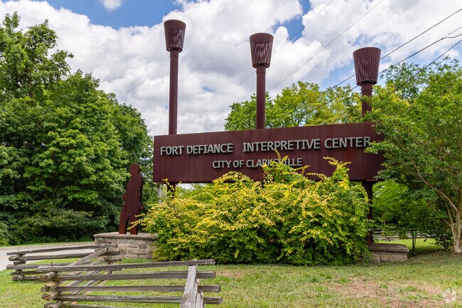 Fort Defiance is a 4 acre park located on the hills overlooking Clarksville Tennessee.
