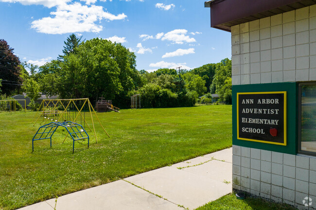 A small children's playground is available at the Ann Arbor Adventist Elementary School.