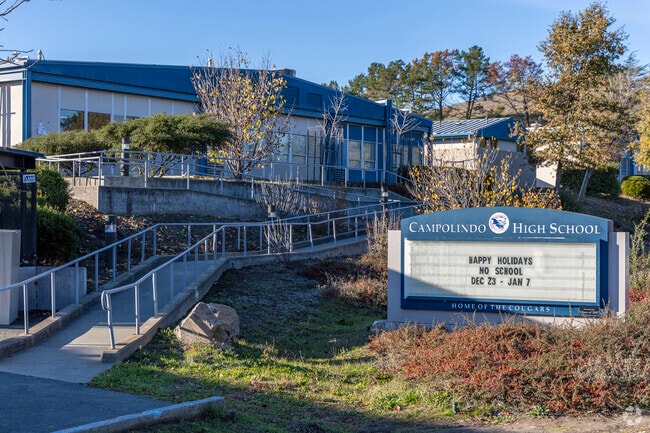 Campolindo High School is located in Moraga, California.