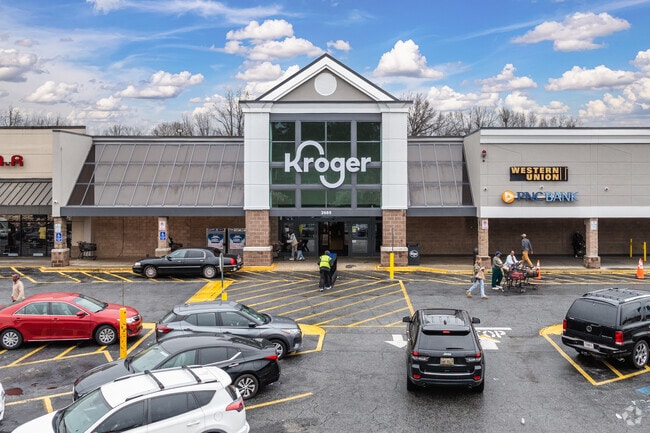 Kroger operates a store in East Point, providing Rosedale Heights residents with convenient access to groceries and household essentials.