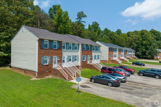 Townhomes and condos are popular housing options in Walker Mill.