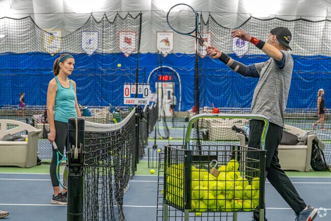 The InnerCity Tennis Center is a great place to improve your game year-round.