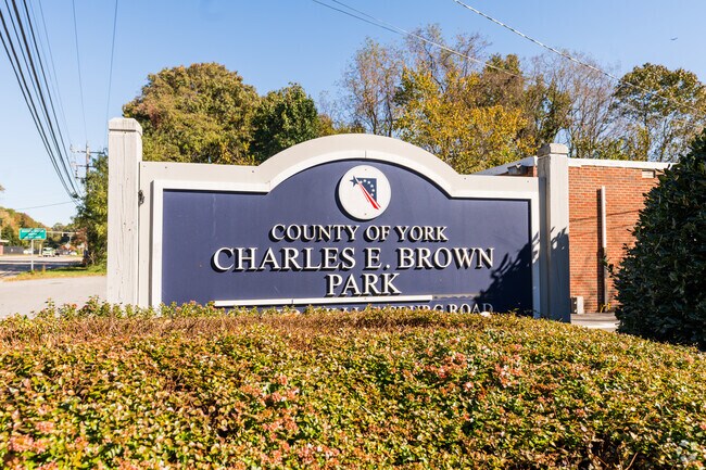Residents can enjoy Charles E. Brown Park within the Yorktown community.