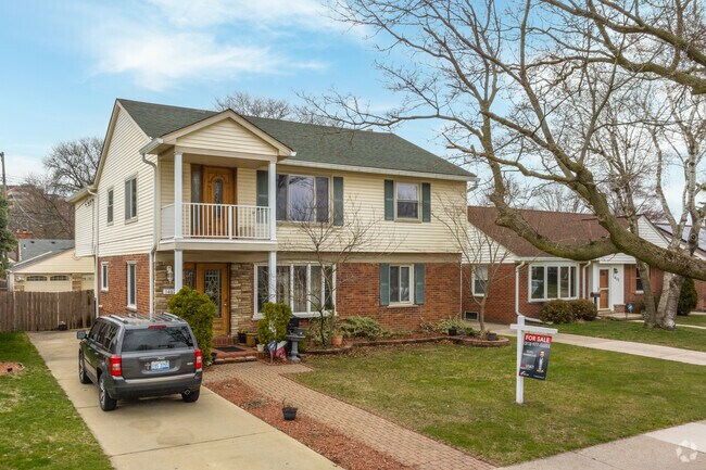 The beautiful colonial home exudes timeless elegance