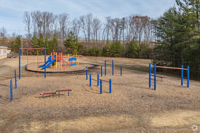 Kids love the playground at Brightwood Elementary School.