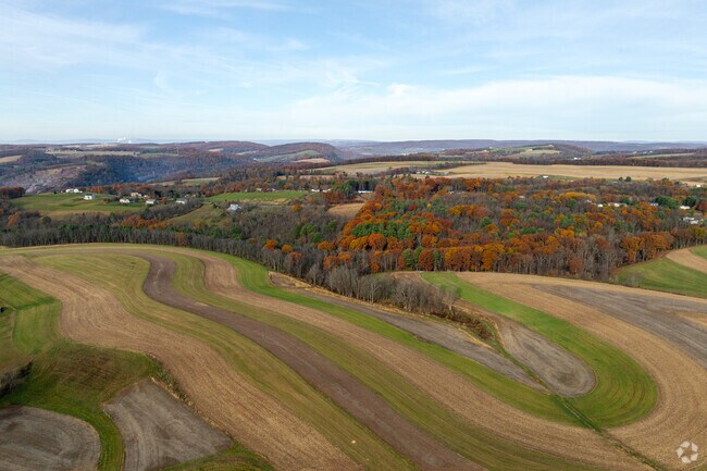 Rolling hills abound in Mount Pleasant Columbia, located just north of Bloomsburg.