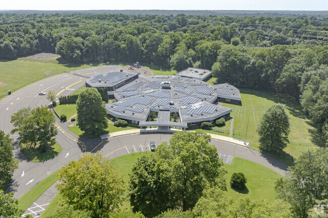The Peck Place School is located at 500 Peck Lane in Orange, CT.