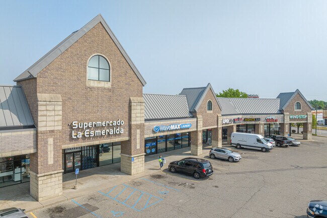 The Village Inn Plaza on 28th Street offers everything in Burlingame Heights.