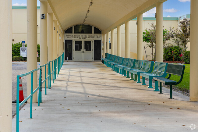 Savanna Ridge elementary school entrance.