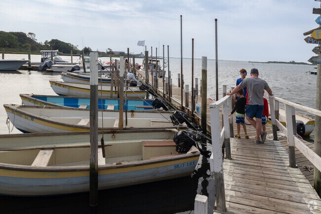 Rent a boat and go fishing at Silly Lily's, a neighborhood fixture in East Moriches..