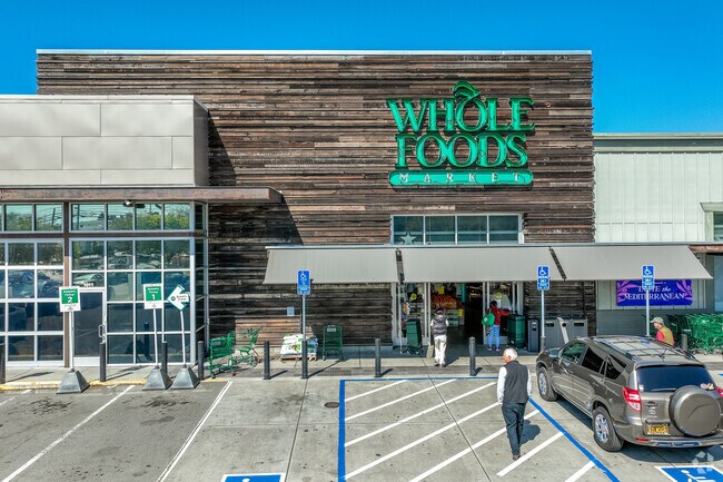 You can do most of your grocery shopping in Dartmouth at the nearby Whole Foods.