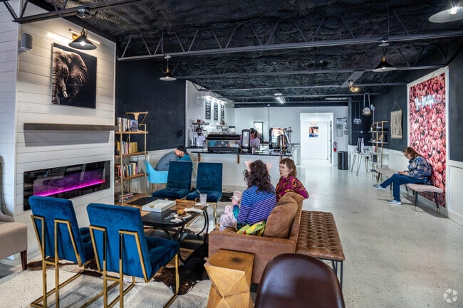 Residents can stop by Redefined Coffee Shop in Lake Jackson for a coffee or pastry.