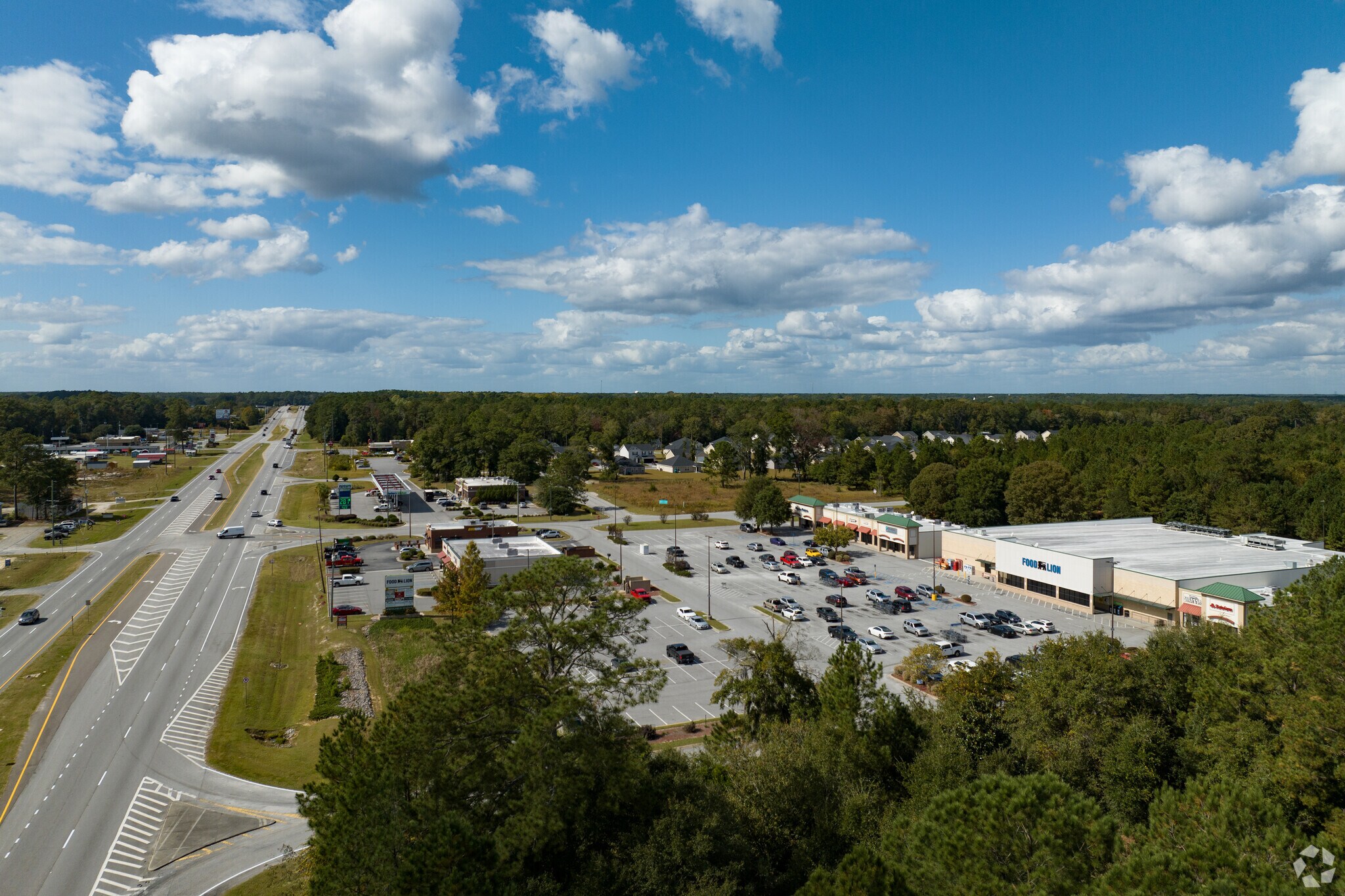 Springfield's retail corridor is located along Georgia Highway 21.