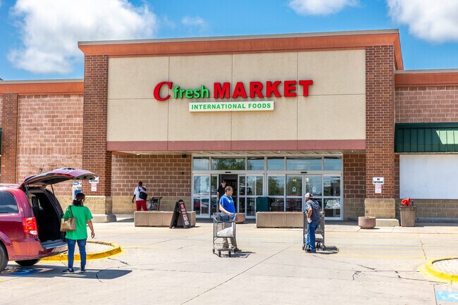 River Bend is the proud home of C Fresh Market, the largest international grocer in town.