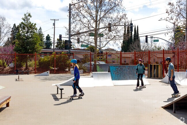 The Campbell Skate Park is located at the Campbell Community Center in Downtown Campbell.