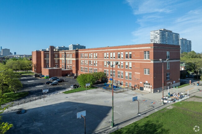 Pershing Elementary School is a popular option for residents of The Gap.