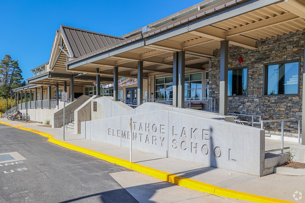 Tahoe Lake Elementary School sits in the Northeast of the Lake Tahoe basin.