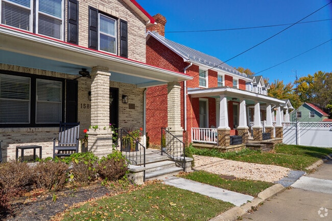 Homes in Harpers Ferry display a wide variety of architectural styles and periods.