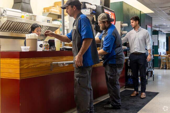 Rusty's Deli & Grille is a favorite among residents of Park Crossing.