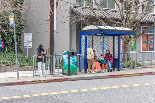 Bus commuters can catch route 62 which runs through Westlake's Dexter Avenue super frequently.