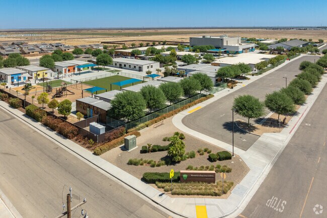 The Wonderful College Prep Academy in Lost Hills is surrounded by farmland.