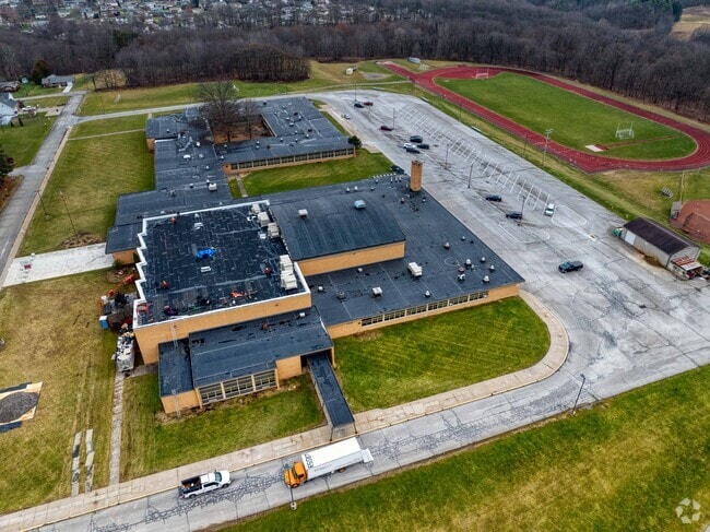 Ambridge Area Middle School (former JR High) is a public 6-8 school with about 500 students.
