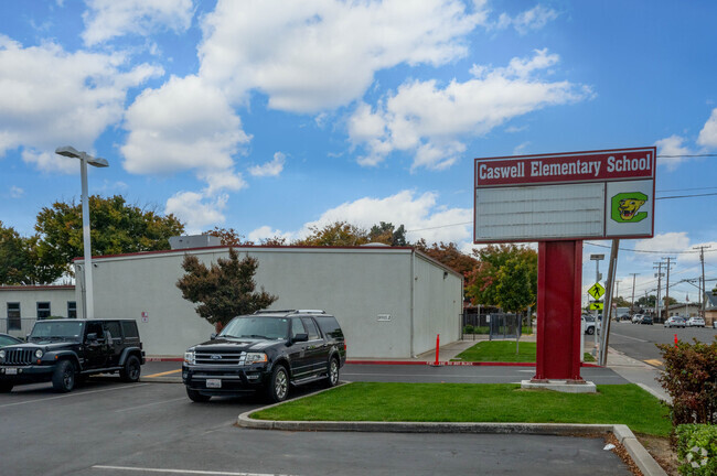 Caswell Elementary School serves students in the Ceres community.