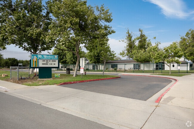 A view of the entrance to Mt. Woodson Elementary School in Ramona.