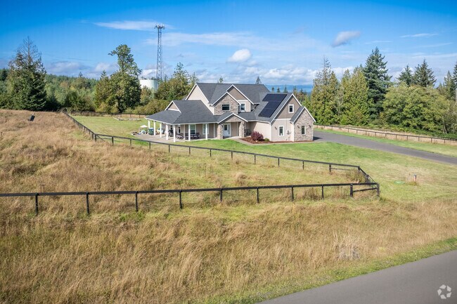 Grand Mound offers homes with large plots of land and stunning views.