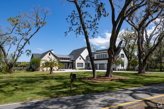 Newer custom builds can be found throughout Hampton Point.