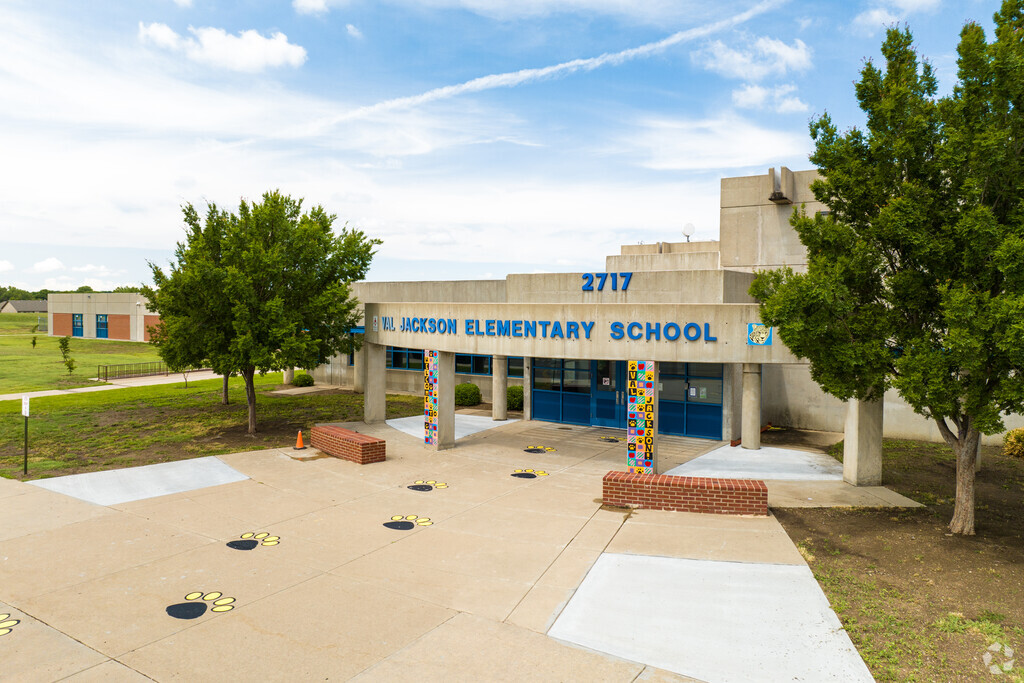 Kids can attend Jackson Elementary School in Wichita.