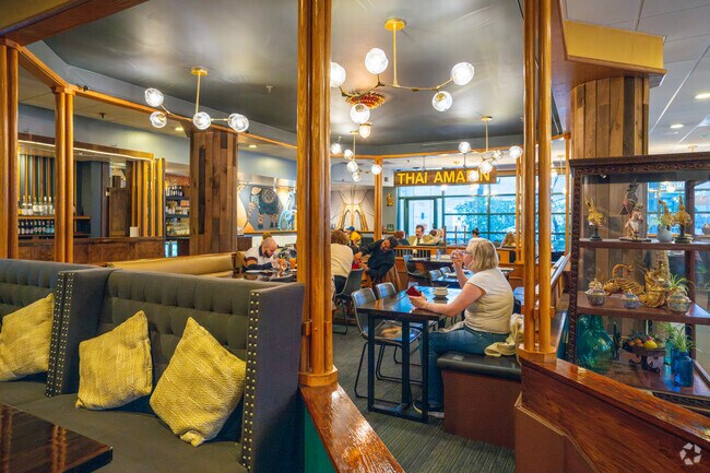 Enjoy food and drink at Thai Amarin in Newton Corner.