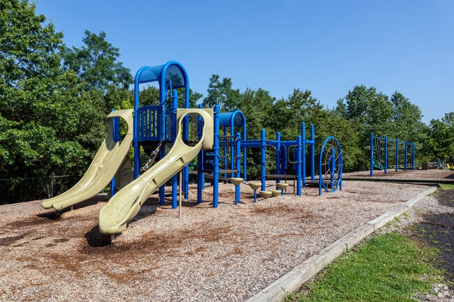 In Bradley Gardens the Milltown School has a nice playground.