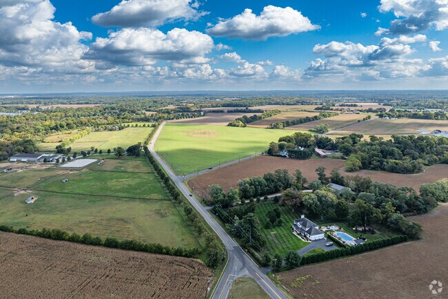 Groveville blends farmland with quiet residential neighborhoods.