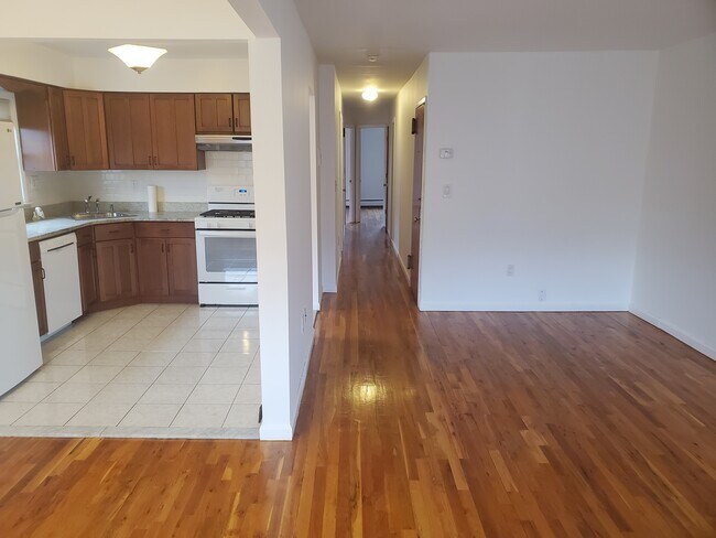 Kitchen and living area