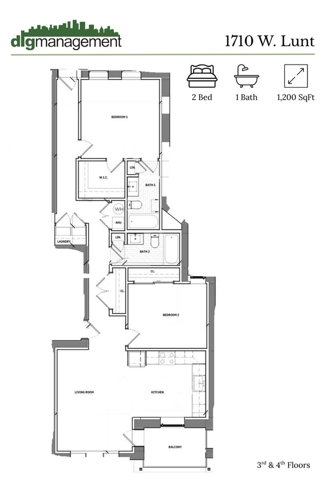 1712 W Lunt Ave unit 1710-3, Chicago, IL 60626 - photo 4