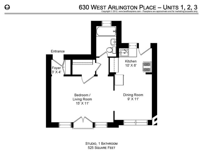 630 W Arlington Place unit 2, Chicago, IL 60614 - photo 6