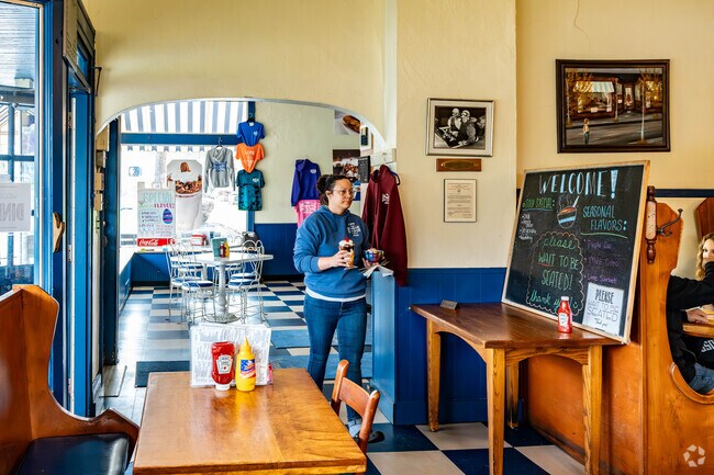 McKinley Fork Northwest residents enjoy a delicious milkshake at Taggarts Ice Cream.
