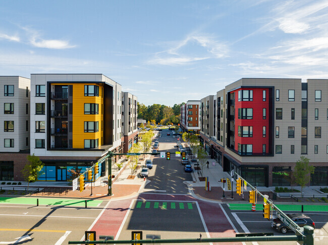 Explore the contemporary design of Walnut Hills apartments.