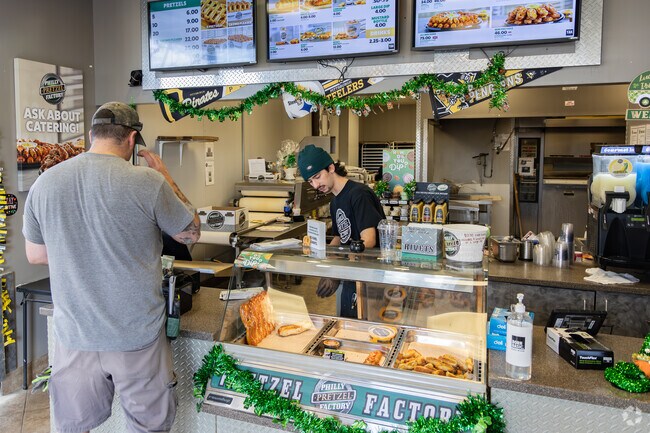 Pretzel Factory in Cranberry Township is a go-to for quick snacks.