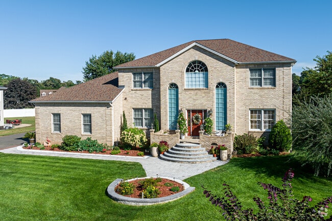 The newest homes in Plantsville offer luxury architecture and manicured yards.