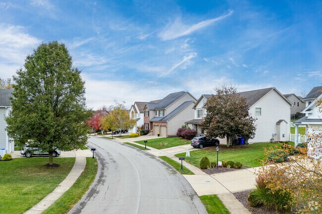 Adams Township has clean neighborhood streets.