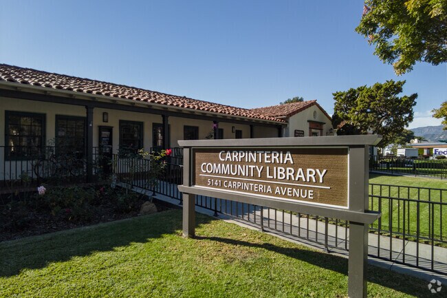 Carpinteria Community Library is an amenity near Canalino Village.