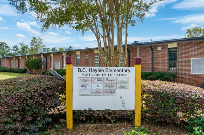 Haynie Elementary School serves over 850 students.