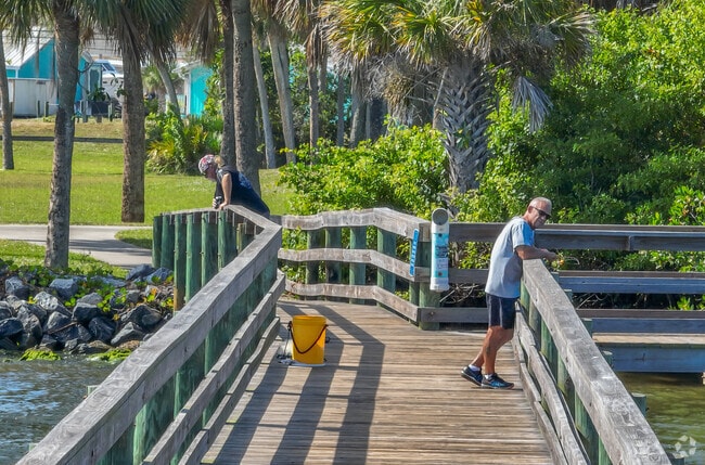 Fisherman's Landing Park is perfect for residents of Grant-Valkaria wanting to take a stroll.