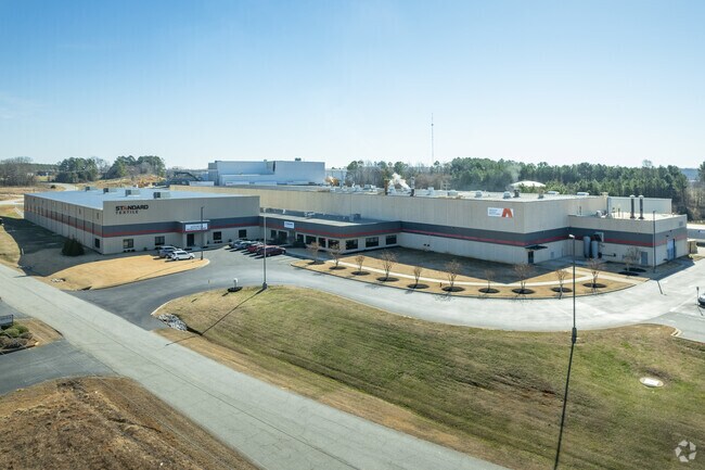 New manufacturing plants, like Standard Textile, can be found in Union, SC.
