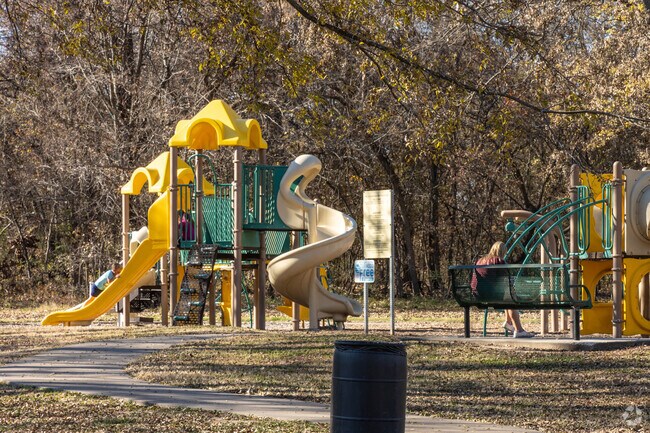 Haikey Creek has two playgrounds for the kids.