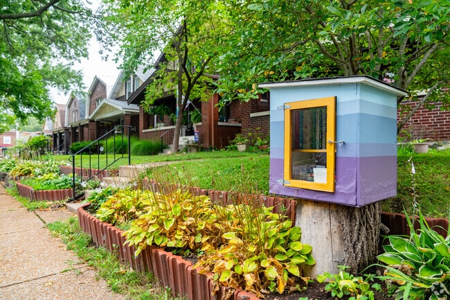 Little Free Libraries are scattered around Kings Oak.