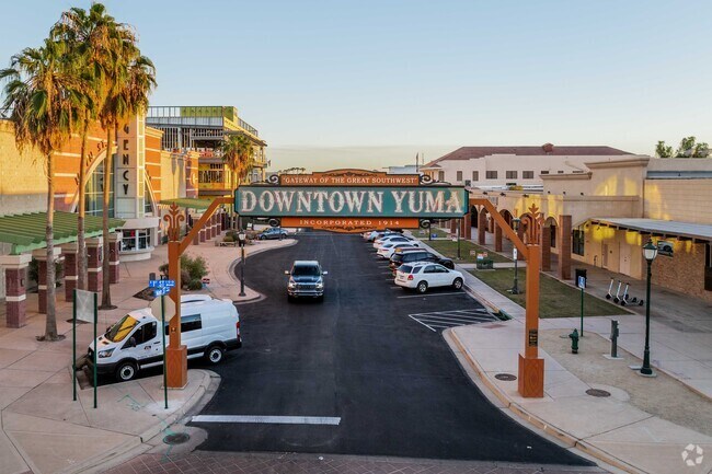 Downtown Yuma is just a short drive from Sierra Sunset.