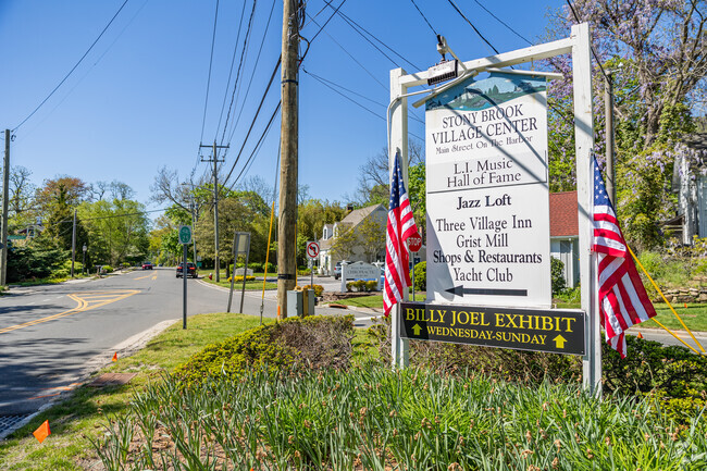 Welcome to beautiful and historic downtown Stony Brook.